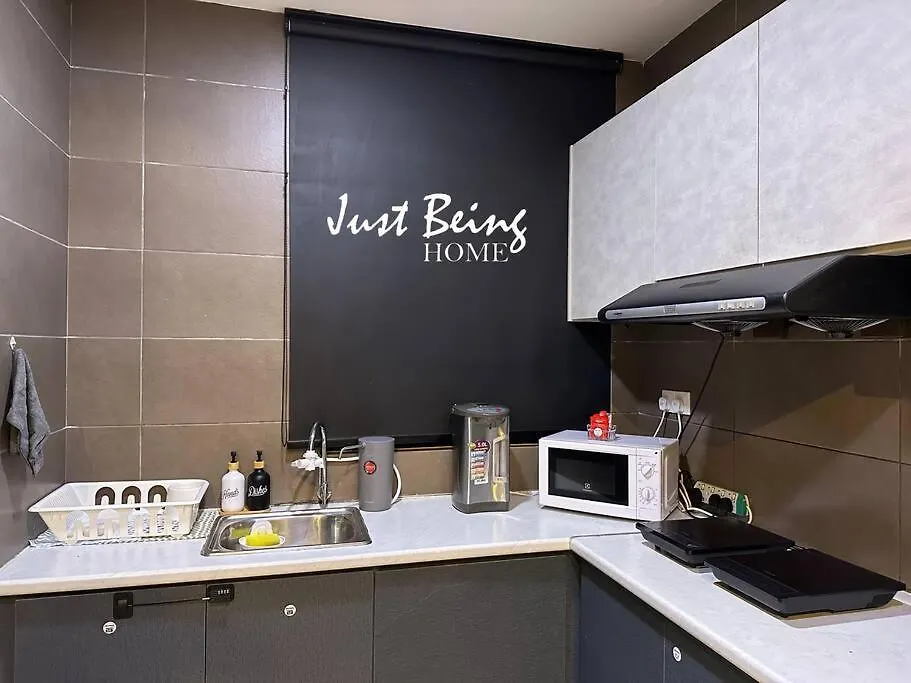 קואלה לומפור Just Being Home 6Pax 3Br/3Ba 1King/1Queen/2Single דירה